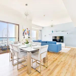 Luxury Jbr - Full Sea View - Free 5* Access دبي