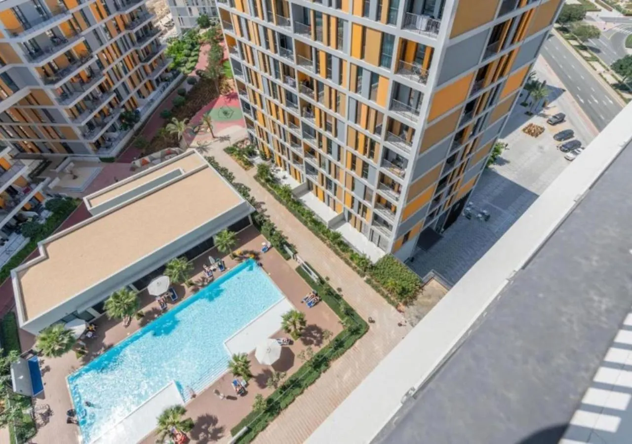 Stylish Noor 3 Studio With Poolside Views By Vibel Apartment Dubai United Arab Emirates