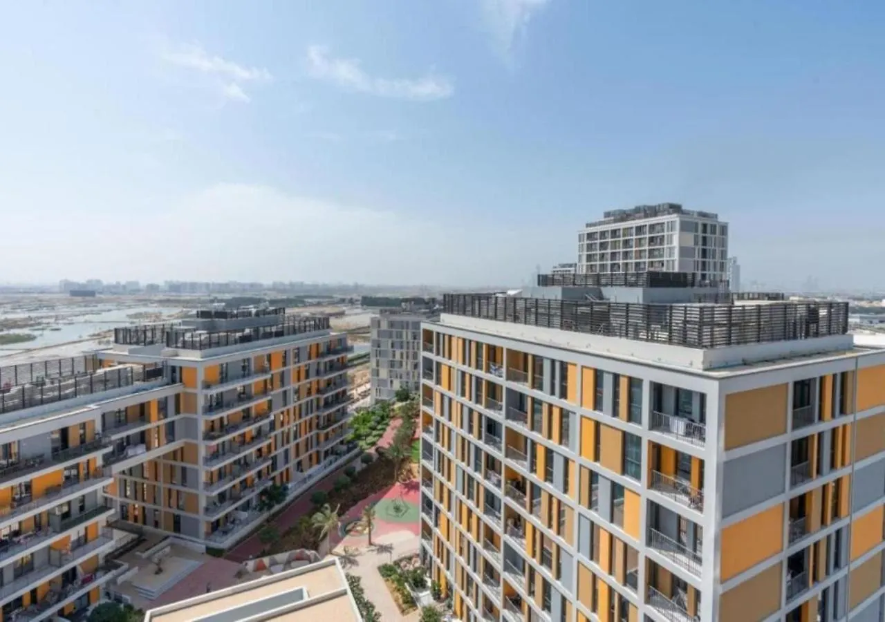 Stylish Noor 3 Studio With Poolside Views By Vibel Apartment Dubai
