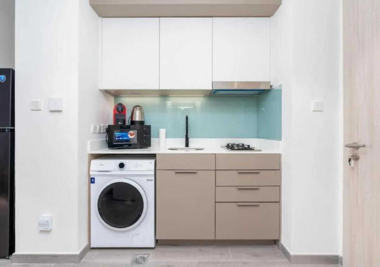 Stylish Noor 3 Studio With Poolside Views By Vibel Apartment Dubai