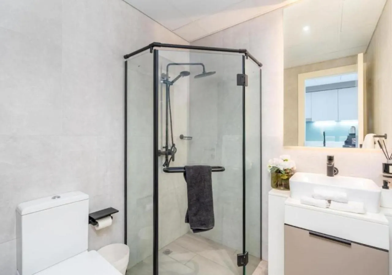 Stylish Noor 3 Studio With Poolside Views By Vibel Apartment Dubai