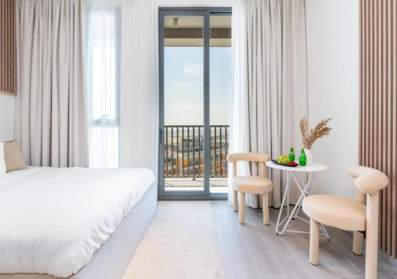 Stylish Noor 3 Studio With Poolside Views By Vibel Apartment Dubai