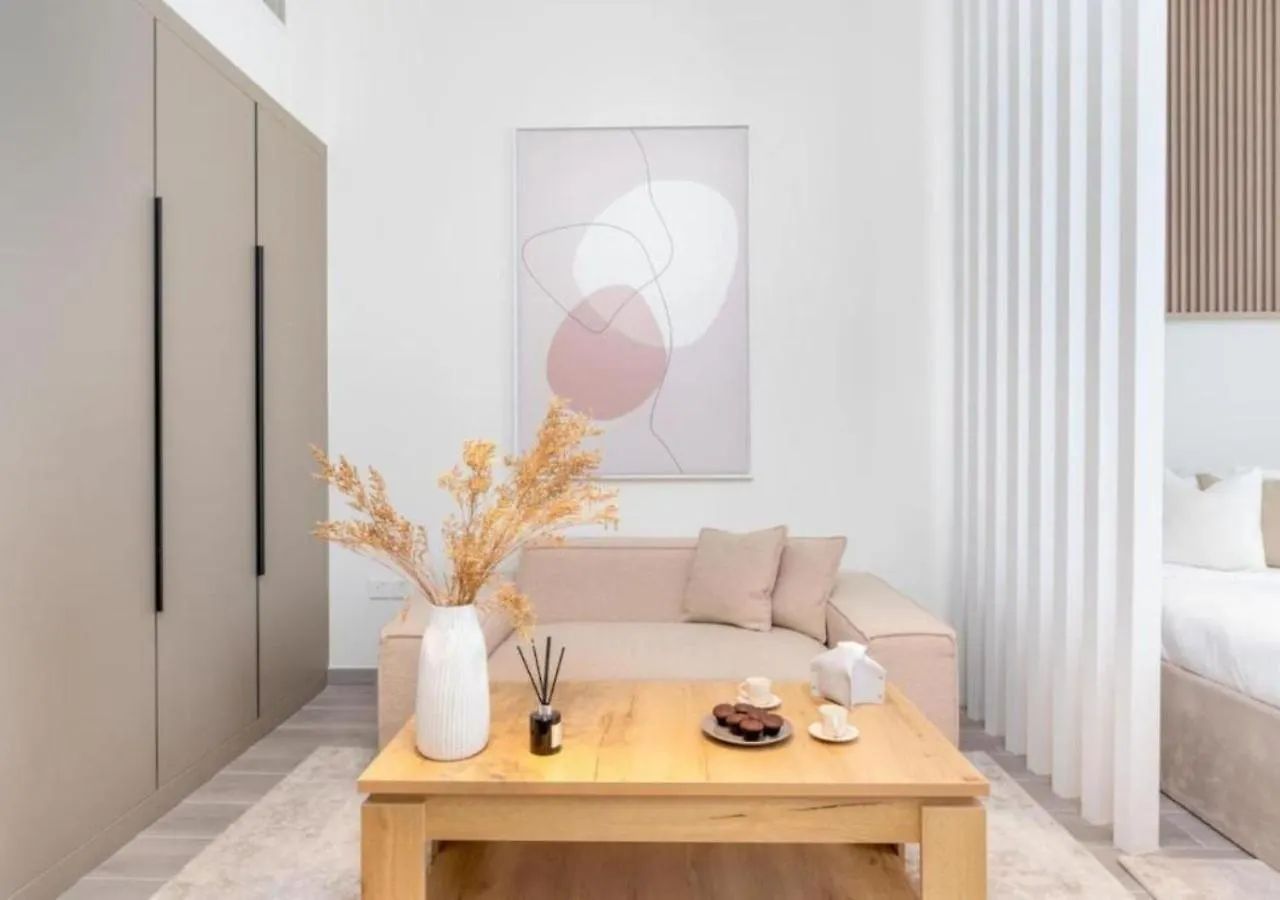 Stylish Noor 3 Studio With Poolside Views By Vibel Apartment Dubai
